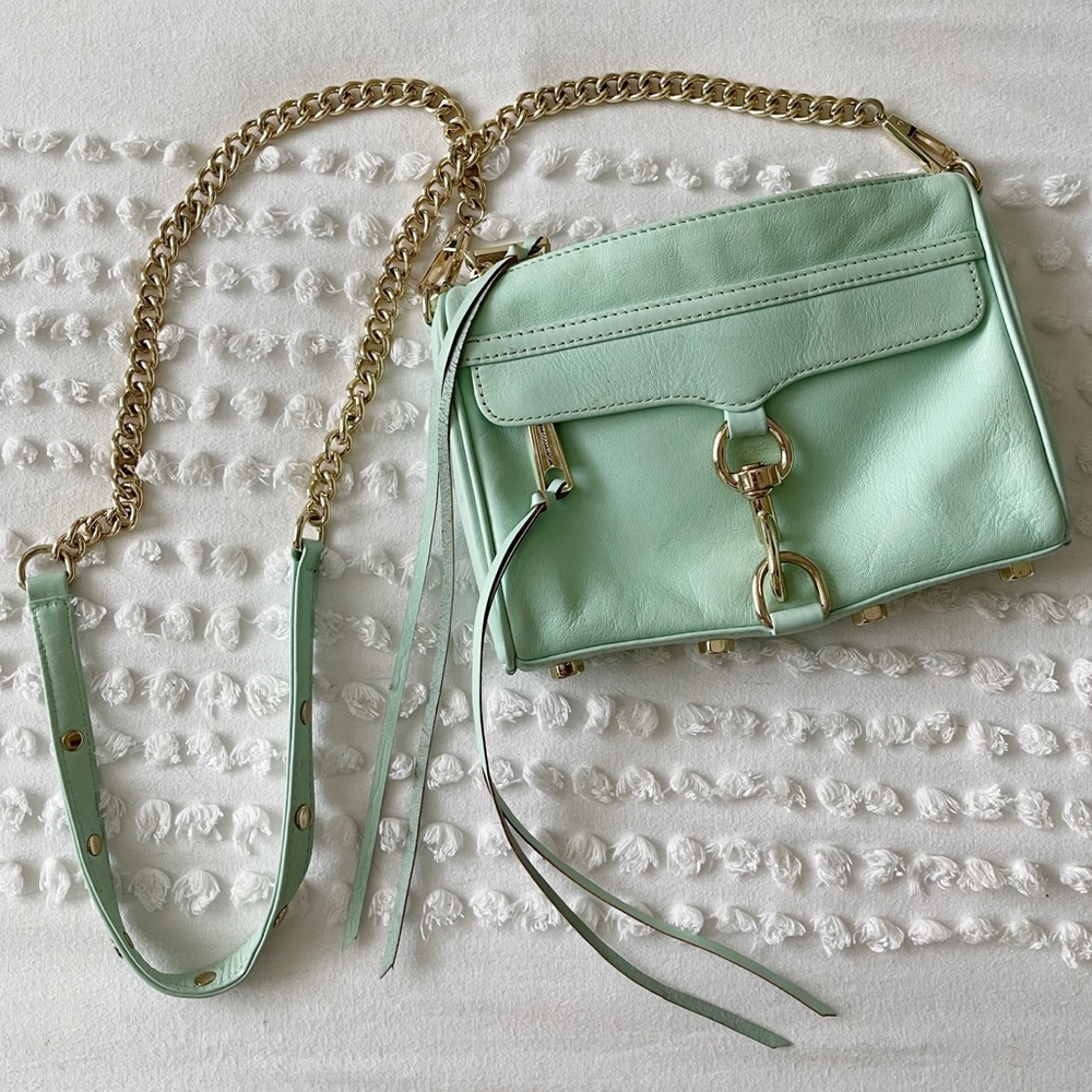 Rebecca Minkoff 🥂 Light Blue Mini MAC Crossbody